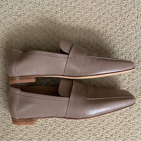 New - Mansur Gavriel Square Toe Loafers in Biscotto - size 36 - Picture 3 of 6